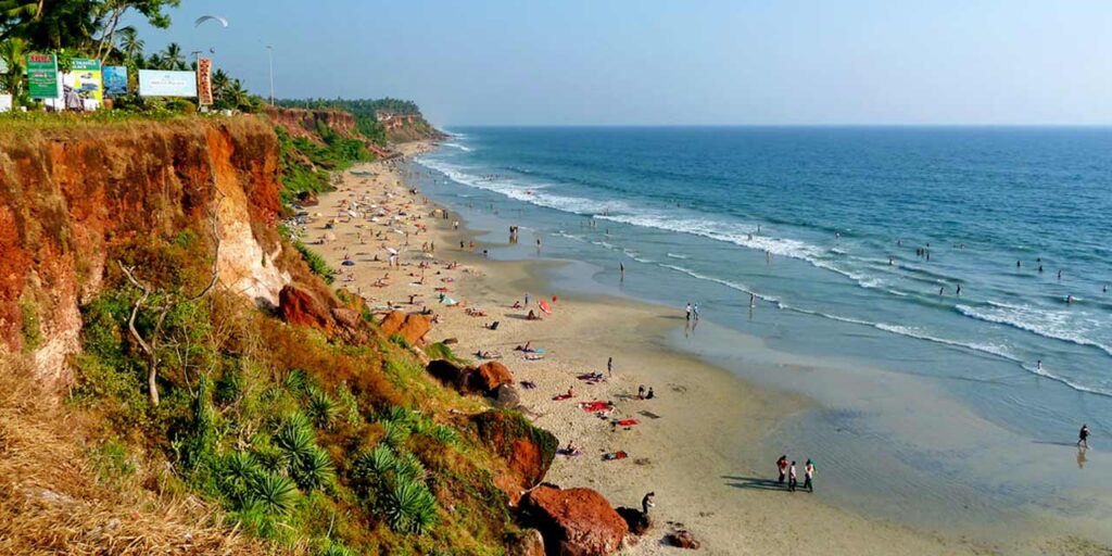 varkala cliff image